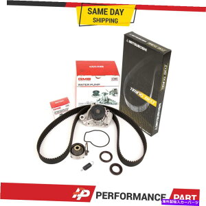 Water Pump �^�C�~���O�x���g�L�b�g01-05�z���_�V�r�b�NEX VTEC 1.7L D17A�p�^�C�~���O�x���g�L�b�g�E�H�[�^�[�|���v Timing Belt Kit GMB Water Pump for 01-05 Honda Civic EX VTEC 1.7L D17A�y���s�A���i�z