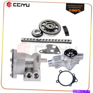 Water Pump 1994�N����1998�N��Jeep Cherokee 4.0L OHV L6 12V�^�C�~���O�`�F�[���E�H�[�^�[�I�C���|���v�L�b�g For 1994-1998 JEEP Cherokee 4.0L OHV L6 12V Timing Chain Water Oil Pump Kit�y���s�A���i�z