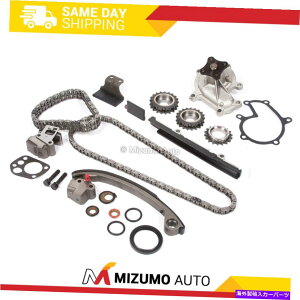 Water Pump �^�C�~���O�`�F�[���L�b�gW/O�A�C�h���[�M�A�E�H�[�^�[�|���v�t�B�b�g91-97���Y�A���e�B�}DOHC KA24DE Timing Chain Kit w/o Idler Gear Water Pump Fit 91-97 Nissan Altima DOHC KA24DE�y���s�A���i�z