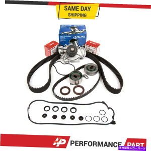 Water Pump �K�X�P�b�g�E�H�[�^�[�|���v�̃^�C�~���O�x���g�L�b�g�o���u�J�o�[98�z���_�A�R�[�hDX F23A5 Timing Belt Kit Valve Cover for Gasket Water Pump 98 Honda Accord DX F23A5�y���s�A���i�z