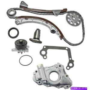 Water Pump 2007�N����2008�N�̃g���^�}�g���b�N�X�L�b�g�̃I�C���|���v�^�C�~���O�`�F�[���L�b�g�E�H�[�^�[�|���v Oil Pump Timing Chain Kit Water Pump For 2007-2008 Toyota Matrix Kit�y���s�A���i�z