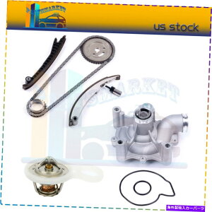Water Pump 02-07~jN[p[1.6L^C~O`F[LbgEH[^[|vT[X^bg For 02-07 Mini Cooper 1.6L Timing Chain Kit Water Pump Thermostat