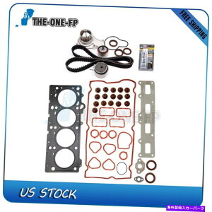 Water Pump 2003-2006 Jeep Wrangler�^�C�~���O�x���g�L�b�g�E�H�[�^�[�|���v�w�b�h�K�X�P�b�g�Z�b�gDOHC 2.4L 2003-2006 For Jeep Wrangler Timing Belt Kit Water Pump Head Gasket Set DOHC 2.4L�y���s�A���i�z