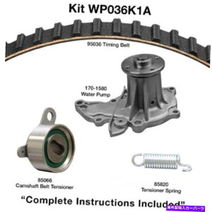 Water Pump �E�H�[�^�[�|���v�t���G���W���^�C�~���O�x���g�L�b�g-Eng�R�[�h�F4af Dayco WP036K1A Engine Timing Belt Kit with Water Pump-Eng Code: 4AF Dayco WP036K1A�y���s�A���i�z
