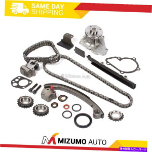 Water Pump �^�C�~���O�`�F�[���L�b�gW/O�A�C�h���[�X�v���P�b�g�E�H�[�^�[�|���v�t�B�b�g91-98���Y240SX KA24DE Timing Chain Kit w/o Idler Sprocket Water Pump Fit 91-98 Nissan 240SX KA24DE�y���s�A���i�z