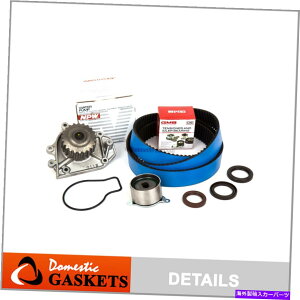 Water Pump �t�B�b�g96-00�z���_�V�r�b�N�f���\��SI VTEC 1.6L B16A2�^�C�~���O�x���g�L�b�g�E�H�[�^�[�|���v Fit 96-00 Honda Civic Del Sol Si VTEC 1.6L B16A2 Timing Belt Kit Water Pump�y���s�A���i�z