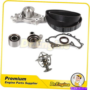 Water Pump ^C~OxgLbgEH[^[|vT[X^bgtBbg94-04g^J\NTX3.0L Timing Belt Kit Water Pump Thermostat Fit 94-04 Toyota Camry Solara Lexus 3.0L