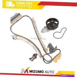 Water Pump �^�C�~���O�`�F�[���L�b�gW/O�M�A�E�H�[�^�[�|���v�t�B�b�g02-06�z���_CR-V 2.4L DOHC K24A1 Timing Chain Kit w/o Gears Water Pump Fit 02-06 Honda CR-V 2.4L DOHC K24A1�y���s�A���i�z
