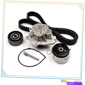 Water Pump 2009-2010�|���e�B�A�b�NG3�E�F�[�u�p�̃x���g�e���V���i�[�t���V�����^�C�~���O�x���g�L�b�g�E�H�[�^�[�|���v 2009-2010 New Timing Belt Kit Water Pump W/ Belt Tensioner For Pontiac G3 Wave�y���s�A��
