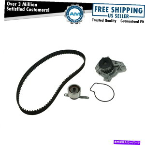 Water Pump �Q�[�g�^�C�~���O�x���g�L�b�gW/�E�H�[�^�[�|���v�Z�b�gL4�p�z���_�V�r�b�N�G���f���\��1.6L GATES Timing Belt Kit w/ Water Pump Set L4 For Honda Civic EL Del Sol 1.6L�y���s�A���i�z