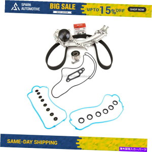 Water Pump �^�C�~���O�x���g�L�b�g�E�H�[�^�[�|���v�o���u�J�o�[�K�X�P�b�g�t�B�b�g�A�L�������W�F���h2�h�A3.2L C32A1 Timing Belt Kit Water Pump Valve Cover Gasket Fit Acura Legend 2-Door 3.2L C32A1�y���s�A���i