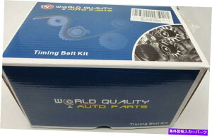 Water Pump NCX[̂߂̃EH[^[|v[[t^C~OxgLbg300 3.5L 05-10eVi[Ȃ Timing Belt Kit with Water Pump Roller for Chrysler 300 3.5L 05-10 NO TENSIONER