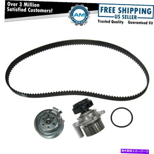 Water Pump 98-05St̃WFb^r[gVW 2.0Lp̃Q[g^C~OxgLbgZbgZbg GATES Timing Belt Kit w/ Water Pump Set For 98-05 Golf Jetta Beetle VW 2.0L