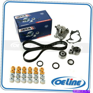 Water Pump 99-03̃^C~OxgLbgEH[^[|vLexus Toyota 1Mzfe DOHCouXeV[Zbg Timing Belt Kit Water Pump for 99-03 Lexus Toyota 1MZFE DOHC Valve Stem Seal Set