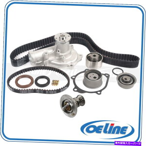Water Pump 93-98�̃^�C�~���O�x���g�L�b�g�E�H�[�^�[�|���v�T�[���X�^�b�gMitsubishi Eclipse Galant 2.4L Timing Belt Kit Water Pump Thermostat for 93-98 Mitsubishi Eclipse Galant 2.4L�y���s�A���i�z