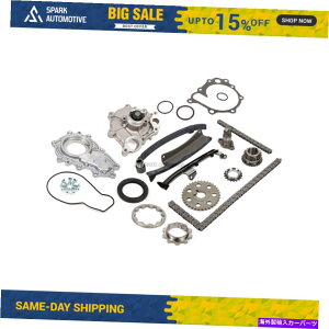 Water Pump �^�C�~���O�`�F�[���L�b�g�E�H�[�^�[�|���v�I�C���|���v�t�B�b�g90-95�g���^�v���r�A2.4L DOHC 2TZFE Timing Chain Kit Water Pump Oil Pump Fit 90-95 Toyota Previa 2.4L DOHC 2TZFE
