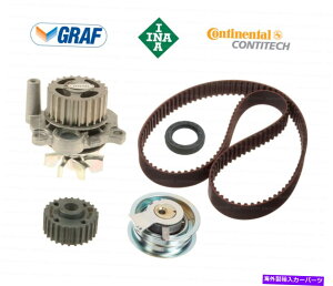 Water Pump IVWStWFb^2.0Lp̃EH[^[|vƃNNVtgMAt^C~OxgLbg Timing Belt Kit with Water Pump & Crankshaft Gear for Select VW Golf Jetta 2.0L