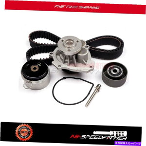 Water Pump 2009-2010�|���e�B�A�b�NG3�E�F�[�u�̂��߂̃^�C�~���O�x���g�L�b�g�E�H�[�^�[�|���vw/�x���g�e���V���i�[ Timing Belt Kit Water Pump W/ Belt Tensioner For 2009-2010 Pontiac G3 Wave�y���s�A���i�z