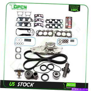 Water Pump 2003-2008 ACURA MDX TL 3.2L 3.5L SOHC^C~OxgLbgEH[^[|vT[X^bg For 2003-2008 Acura MDX TL 3.2L 3.5L SOHC Timing Belt Kit Water Pump Thermostat