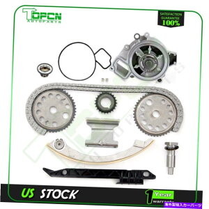 Water Pump V{[RogLoÃ^C~O`F[LbgEH[^[|vT[X^bg Timing Chain kit & Water Pump & Thermostat For Chevrolet Cobalt Cavalier