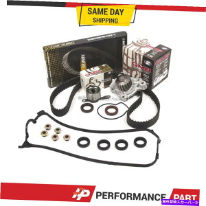 Water Pump �^�C�~���O�x���g�L�b�gGMB�E�H�[�^�[�|���v�o���u�J�o�[�K�X�P�b�g92-95�z���_�V�r�b�ND15Z1 Timing Belt Kit GMB Water Pump Valve Cover Gasket for 92-95 Honda Civic D15Z1�y���s�A���i�z