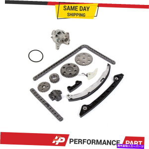 Water Pump 08-13�}�c�_CX-7 3 5 6�g���r���[�g�n�C�u���b�h2.3L 2.5L�̃^�C�~���O�`�F�[���L�b�g�E�H�[�^�[�|���v Timing Chain Kit Water Pump for 08-13 Mazda CX-7 3 5 6 Tribute Hybrid 2.3L 2.5L�y���s�A���i�z