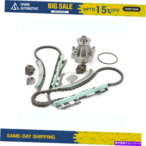 Water Pump �^�C�~���O�`�F�[���L�b�gw/o�M�A�E�H�[�^�[�|���v�t�B�b�g97-02�t�H�[�hE150 F150 F250�G�N�X�v���[���[4.6 Timing Chain Kit w/o Gears Water Pump Fit 97-02 Ford E150 F150 F250 Explorer 4.6�y���s�A���i�z
