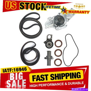 Water Pump Honda Accord Odyssey Acura Tl V6 Mdx�ɓK������V����9PCS�^�C�~���O�x���g�E�H�[�^�[�|���v�L�b�g�t�B�b�g New 9PCS Timing Belt Water Pump Kit Fit for Honda Accord Odyssey Acura TL V6 MDX�y���s�A���i�z
