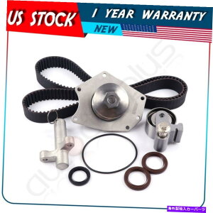 Water Pump �^�C�~���O�x���g�L�b�g04�N���C�X���[�p�V�t�B�J3.5L VIN 4�̃^�C�~���O�L�b�g�E�H�[�^�[�|���v�e���V���i�[ Timing Belt Kit Water pump Tensioner For 04 Chrysler Pacifica 3.5L VIN 4