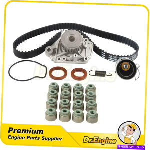Water Pump ^C~OxgLbgEH[^[|vouXeV[ZbgtBbg01-05z_VrbN1.7L SOHC Timing Belt Kit Water Pump Valve Stem Seal Set Fit 01-05 Honda Civic 1.7L SOHC