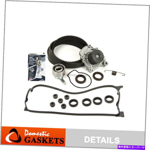 Water Pump �^�C�~���O�x���g�L�b�g�E�H�[�^�[�|���v�K�X�P�b�g�t�B�b�g96-00�z���_�V�r�b�N�f���\��1.6 D16Y5 D16Y7 Timing Belt Kit Water Pump Gasket Fit 96-00 Honda Civic Del Sol 1.6 D16Y5 D16Y7�y���s�A���i�z