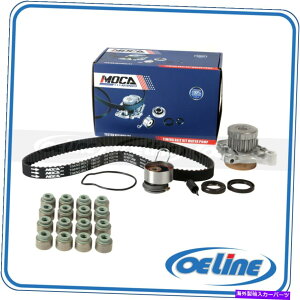 Water Pump 01-05̃^C~OxgLbgEH[^[|vz_VrbN1.7L SOHCouXeV[Zbg Timing Belt Kit Water Pump for 01-05 Honda Civic 1.7L SOHC Valve Stem Seal Set
