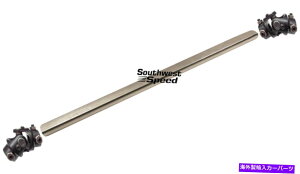 Steering Shaft New 18 Long 3/4 DD Nickel�X�e�A�����O�V���t�g�L�b�g�A3/4 DD�A5/8 -36�u���b�NU�W���C���g NEW 18 LONG 3/4 DD NICKEL STEERING SHAFT KIT,3/4 DD,5/8-36 BLACK U-JOINTS�y���s�A���i�z