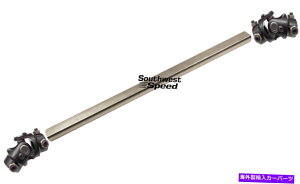 Steering Shaft �V����36 Long 3/4 DD�j�b�P���X�e�A�����O�V���t�g�L�b�g�A3/4 DD�A5/8 -36�u���b�NU-�W���C���g NEW 36 LONG 3/4 DD NICKEL STEERING SHAFT KIT,3/4 DD,5/8-36 BLACK U-JOINTS�y���s�A���i�z