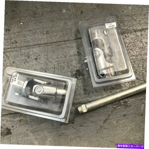 Steering Shaft RAG�W���C���g�G���~�l�[�^�[�L�b�g1 DD x 17mm DD U-Joints +�X�e�A�����O�V���t�g36 x 3/4 DD Rag Joint Eliminator Kit 1 DD x 17mm DD U-Joints + Steering Shaft 36 x 3/4 DD�y���s�A���i�z