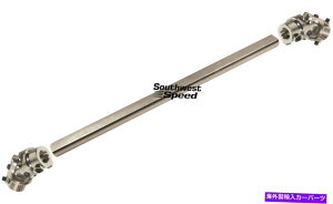 Steering Shaft �V����36 Long 3/4 DD�X�e�A�����O�V���t�g�L�b�g�A3/4 DD�A5/8 -36 U-Joints�A�j�b�P�����b�L NEW 36 LONG 3/4 DD STEERING SHAFT KIT,3/4 DD,5/8-36 U-JOINTS,NICKEL PLATED�y���s�A���i�z