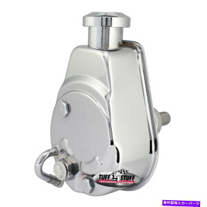 Steering Shaft �^�t�X�^�b�t6189A GM�p���[�X�e�A�����O�|���v�v���X�t�B�b�g�V���t�g�N���� Tuff Stuff 6189A GM Power Steering Pump Press Fit Shaft Chrome�y���s�A���i�z