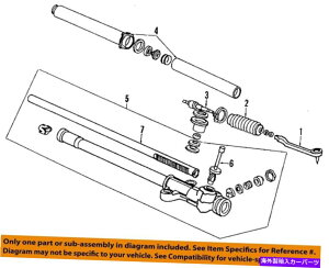 Steering Shaft z_OEM 94-97AR[hXeAOMAsjIVtg53641SV4A02 HONDA OEM 94-97 Accord Steering Gear-Pinion Shaft 53641SV4A02