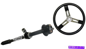 Steering Shaft Lk22-32 "XeAORA15"ubNfBbV[VOzC[A܂肽ݎVtg TELESCOPING 22-32" STEERING COLUMN,15" BLACK DISH RACING WHEEL,COLLAPSIBLE SHAFT