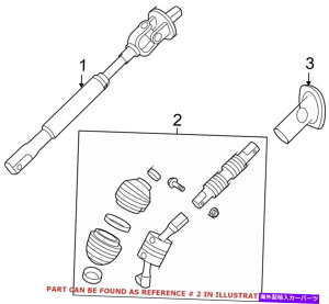 Steering Shaft GMC 25979051�p�̖{����OEM�X�e�A�����O�V���t�g���j�o�[�T���W���C���g Genuine OEM Steering Shaft Universal Joint for GMC 25979051�y���s�A���i�z