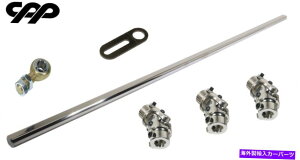 Steering Shaft CPPXeAOR|[lgLbgUWCgT|[g36C`XeX|Vtg CPP STEERING COMPONENT KIT U JOINTS SUPPORT BEARING 36" STAINLESS STEEL SHAFT