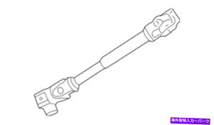 Steering Shaft �{���̓��Y�X�e�A�����O�V���t�g48080-JA80B Genuine Nissan Steering Shaft 48080-JA80B�y���s�A���i�z