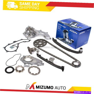 Water Pump �^�C�~���O�`�F�[���L�b�g�I�C���|���v�A�C�V���E�H�[�^�[�|���v�t�B�b�g95-04 2.4�g���^�^�R�}2rzfe 16V Timing Chain Kit Oil Pump AISIN Water Pump Fit 95-04 2.4 Toyota Tacoma 2RZFE 16V�y���s�A���i�z