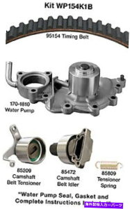 Water Pump Dayco WP154K1B�G���W���^�C�~���O�x���g�L�b�g89-92 4Runner�s�b�N�A�b�v�p�E�H�[�^�[�|���v Dayco WP154K1B Engine Timing Belt Kit with Water Pump For 89-92 4Runner Pickup