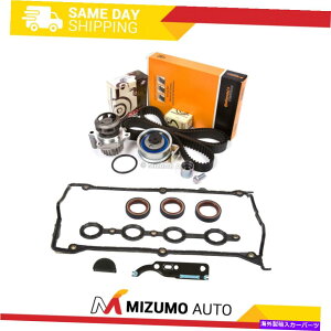 Water Pump ^C~OxgLbgEH[^[|vJo[KXPbgtBbg01-06AEfBtHNX[Q1.8L Timing Belt Kit Water Pump Cover Gasket Fit 01-06 Audi Volkswagen 1.8L