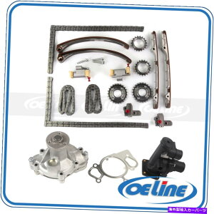 Water Pump 2000-2001̃^C~O`F[LbgEH[^[|vT[X^bgXJ8 XK8 S-TYPE 4.0L Timing Chain Kit Water Pump Thermostat for 2000-2001 Jaguar XJ8 XK8 S-Type 4.0L