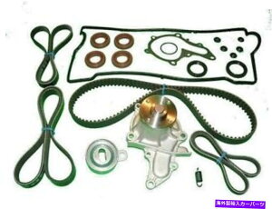 Water Pump ^C~OxgLbgFitSeo Prizm 1993-1997 1.6L 4AFEEH[^[|veVi[V[xg Timing Belt Kit fitsGeo Prizm 1993-1997 1.6L 4AFE Water Pump Tensioner Seal Belt