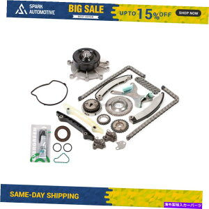Water Pump ^C~O`F[LbgEH[^[|vJo[KXPbgtBbg01-03_bWW[voeB3.7 Timing Chain Kit Water Pump Cover Gasket Fit 01-03 Dodge Ram Jeep Liberty 3.7