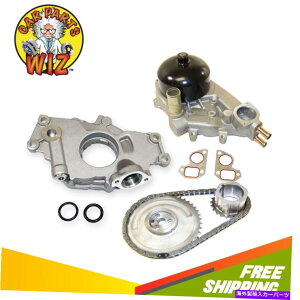 Water Pump �^�C�~���O�`�F�[���L�b�g�E�H�[�^�[�I�C���|���v��99-04�V�{���[isuzu 2.8l 5.3l 6.0l Cu.293�ɓK�����܂� Timing Chain Kit Water Oil Pump Fits 99-04 Chevrolet Isuzu 2.8L 5.3L 6.0L Cu.293�y���s�A���i�z