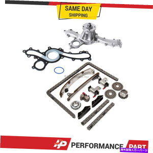 Water Pump �g���^�̃^�C�~���O�`�F�[���L�b�g�E�H�[�^�[�|���v4runner�N���[�U�[�^�R�}�c���h��4.0 1grfe Timing Chain Kit Water Pump for Toyota 4Runner Cruiser Tacoma Tundra 4.0 1GRFE�y���s�A���i�z